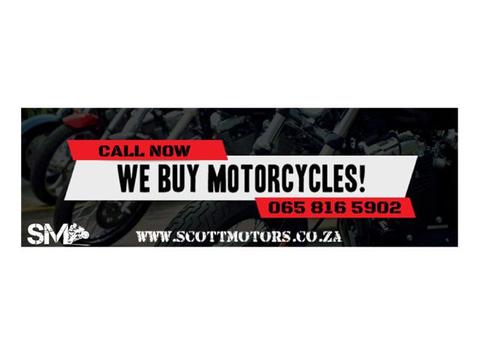 We Want Your Motorcycle!!! Ducati, BMW, KTM, Suzuki, Honda, Kawasaki!!