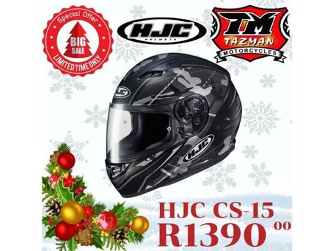 CHRSITMAS SPECIAL HJC CS-15 @ TAZMAN MOTORCYCLES