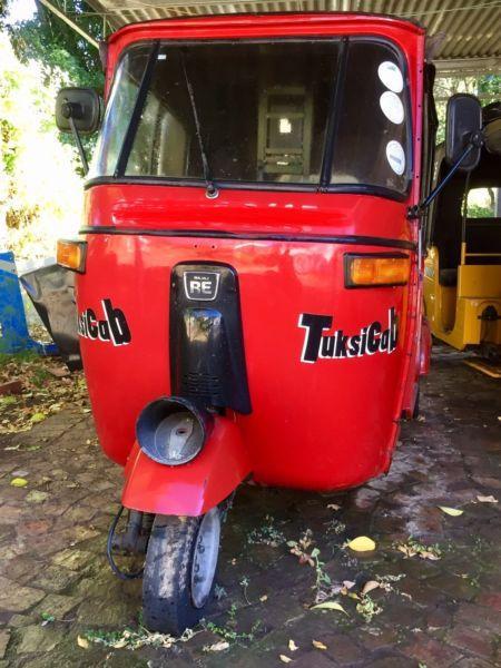 Tuktuk Bajaj. Three wheel scooter
