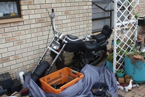 1998 Honda Steed 400cc Cruiser Bike - Project (Or Parting Out)