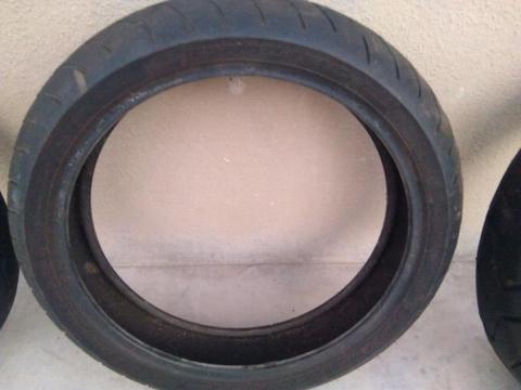 Motorcycle tyres front & rear