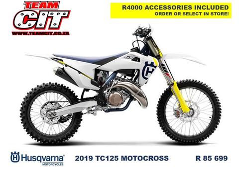 2019 Husqvarna TC125 with R4000 Accessories Included