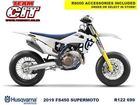 2019 Husqvarna FS450 SM with R8 000 Accessories Included