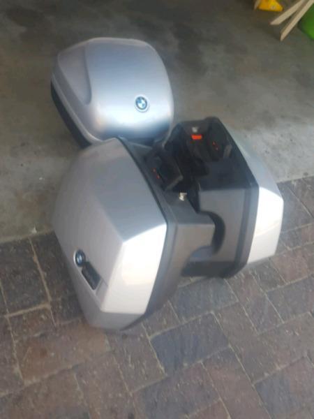BMW Panniers And Top Box