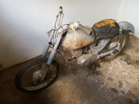 Vintage Suzuki bike