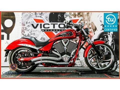 2019 Victory Vegas Jackpot- Sunset Red finished in Gloss Black 