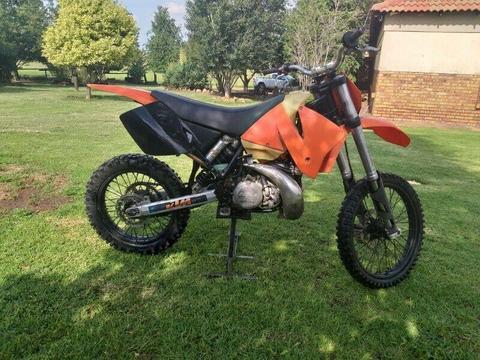 Awesome KTM 300 EXC 2001 two stroke for sale 