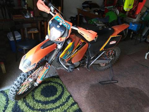 Ktm 200 exc 2007 