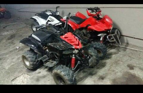 Yamaha quad bike 200cc and 150cc 